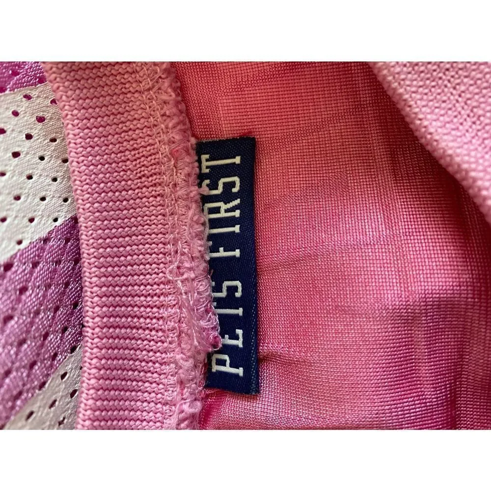 Pet First New York Giants pink dog jersey size medium￼